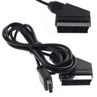 For Playstation 2 PS2 RGB Scart Cable Cord 1.8M