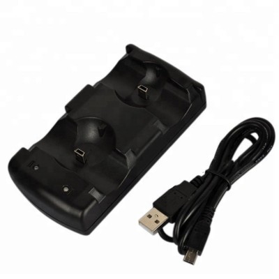 Dual USB Charger Charging Dock Station For Playstation 3 PS3 Move Controller