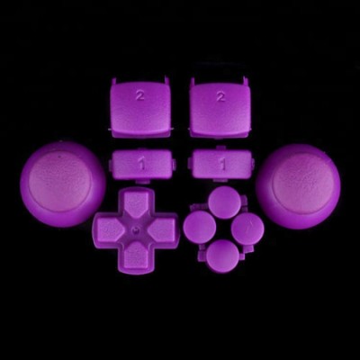 Controller Clear Thumbstick Dpad Triggers Buttons Part Kit For PS3 Playstation 3